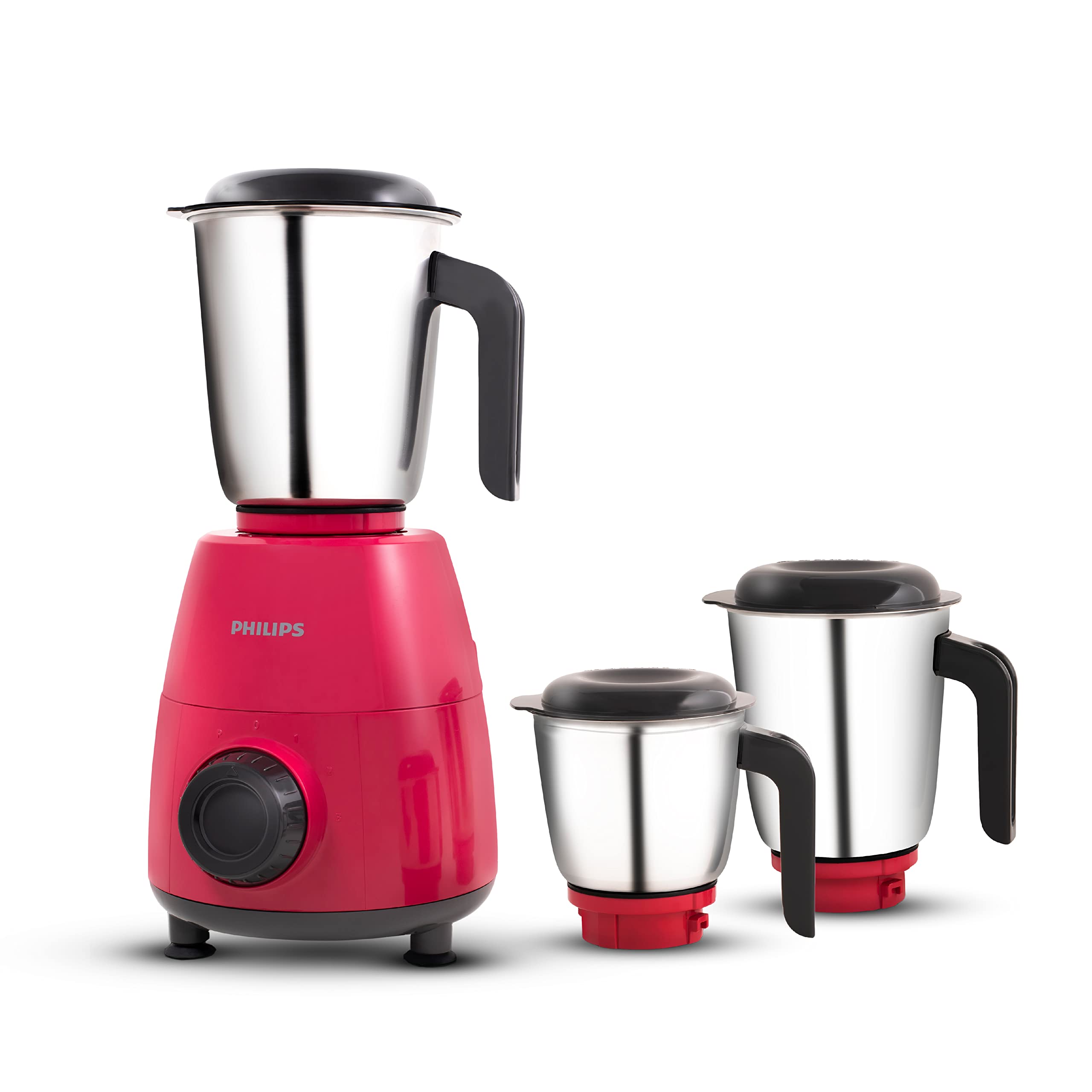 Click to see full view


4 VIDEOS




2+
Philips HL7770/00 Mixer Grinder, 800 Watt Powerful motor, 3 Jars, MicroGrind technology; Coarse Mode for Silbatta-like Texture, Fine or Superfine for perfect textures every time