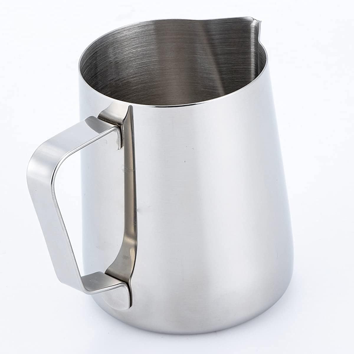 KMW Stainless Steel Espresso Craft Coffee Cappuccinos Pitcher Milk Frothing Cup 350ML N_MLK350