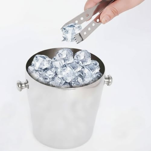 KMW 1QT Ice Bucket with 12 cm Long Tong N COM04