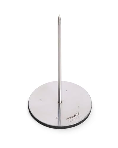 KMW SS Bill Holders with 6 inch Round Base Set 3 N BHR15
