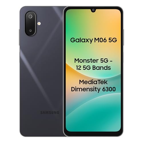 SM-M066BZKDINS Samsung M06 5G 4GB 64GB Blazing Black