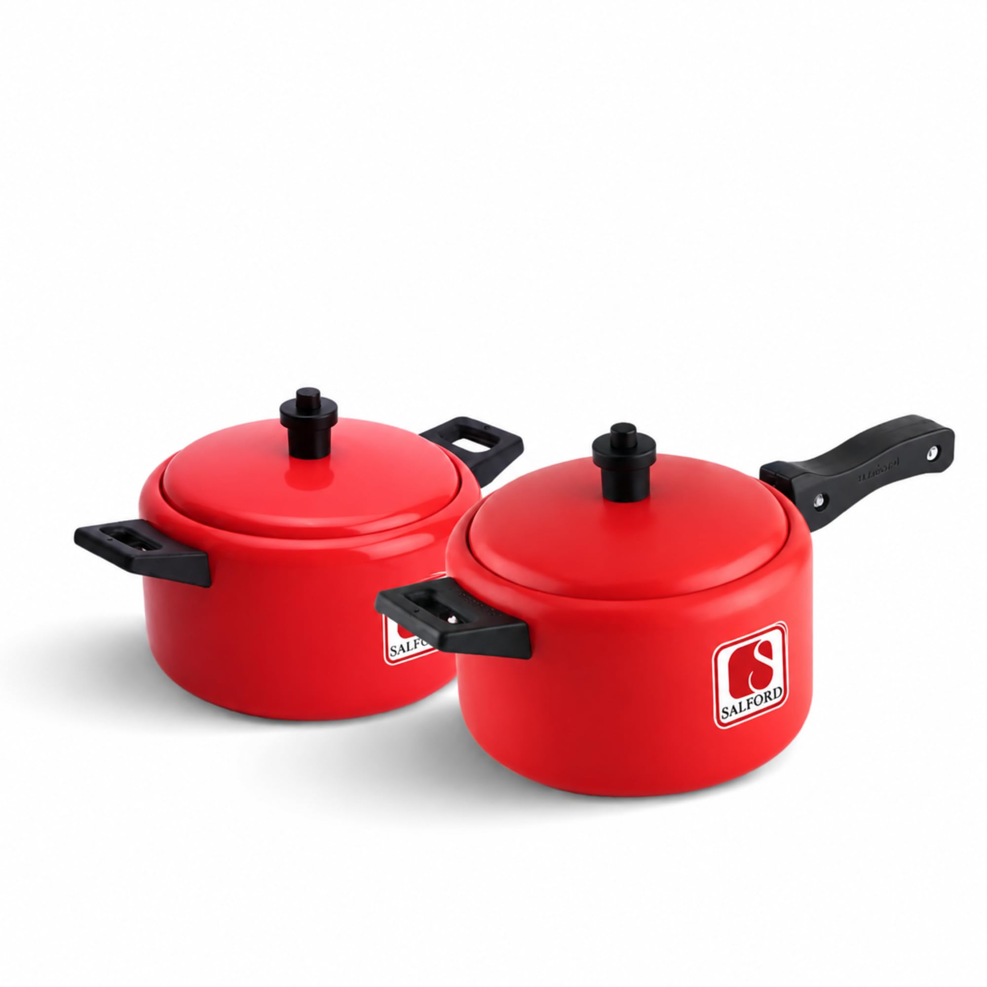 UCOOK SALFORD TIM & TAM MINI SET OF 2 (COOKER+CASSEROLE SERVER) RED SP5102