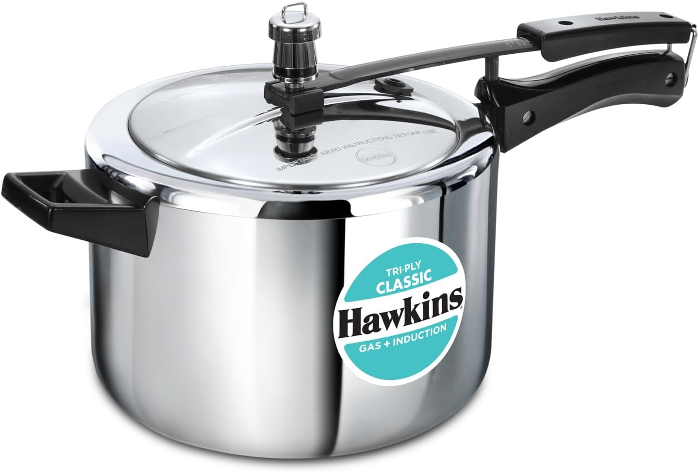 Hawkins Triply 2 Litre Tall Classic Triply Pressure Cooker (SSTCL20)