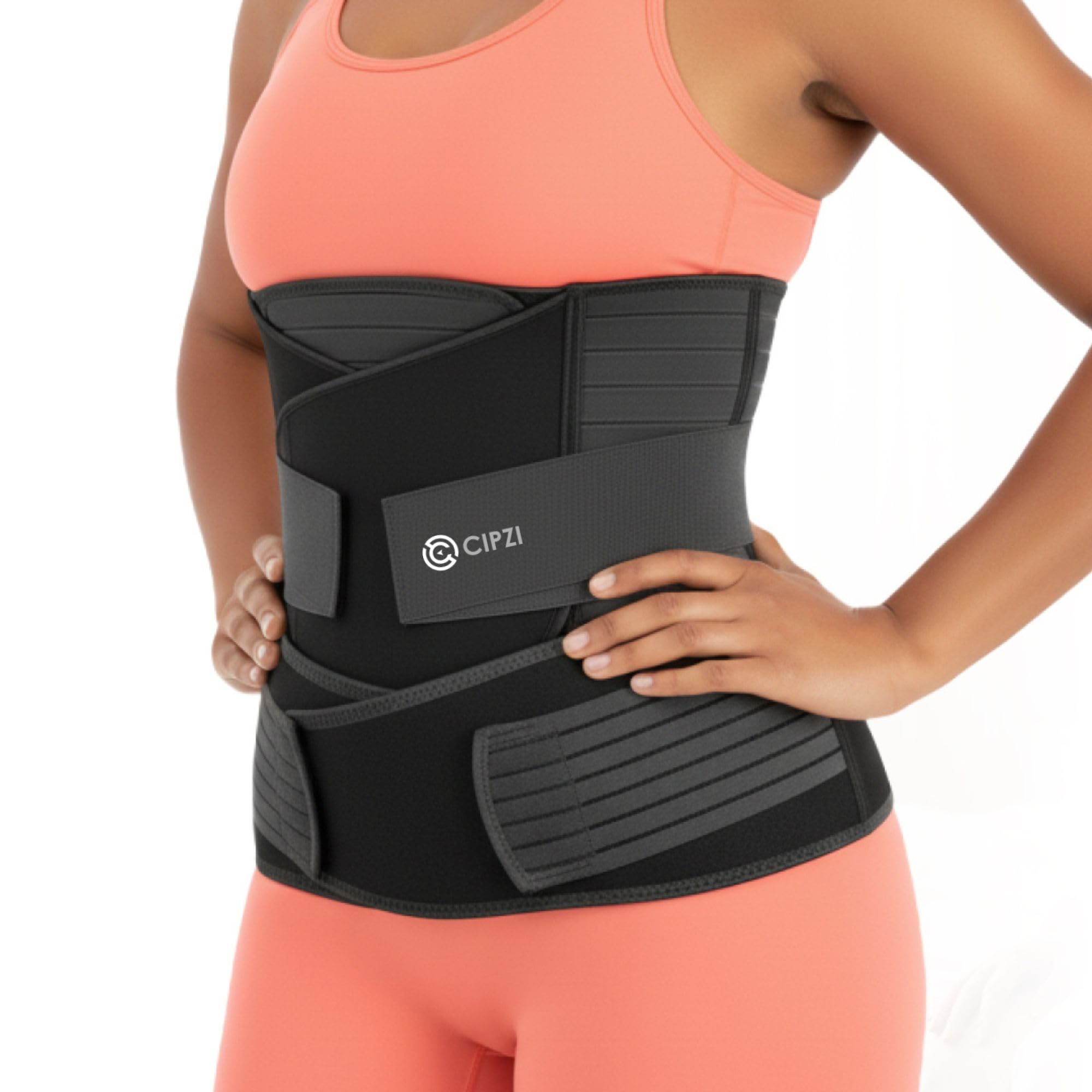 Cipzi Waist & Lower Back Pain Belt After Delivery C-Section CI-3 in 1 Black