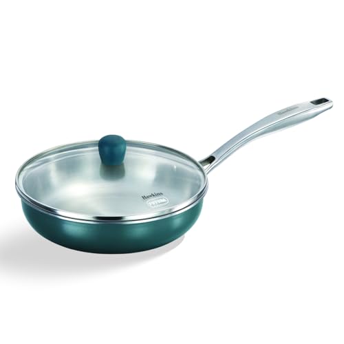Hawkins Olive Pro 22 cm Frying Pan, Green (POSF22G)