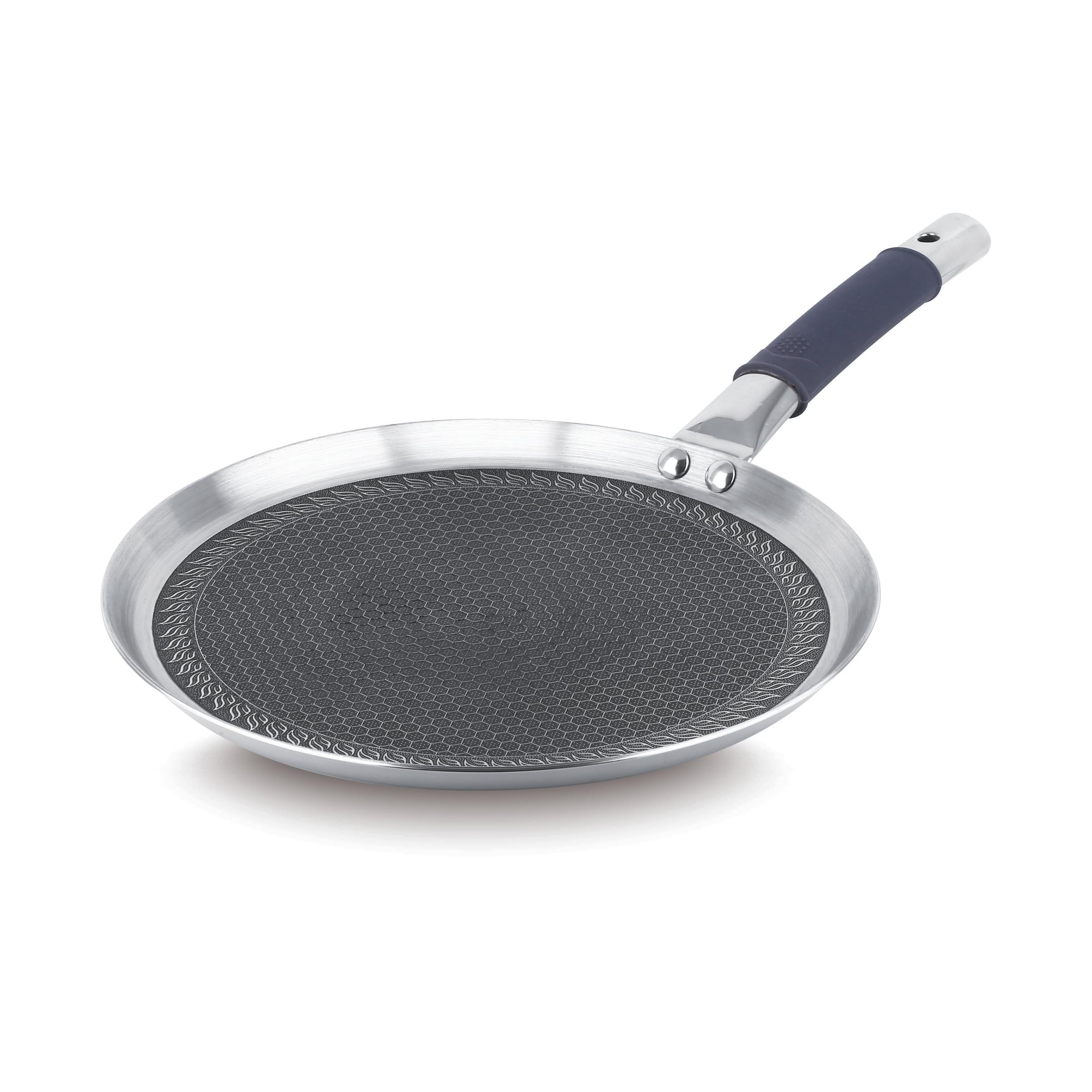 Classic Steels Hexa Comb Triply Dosa Tawa 30CM