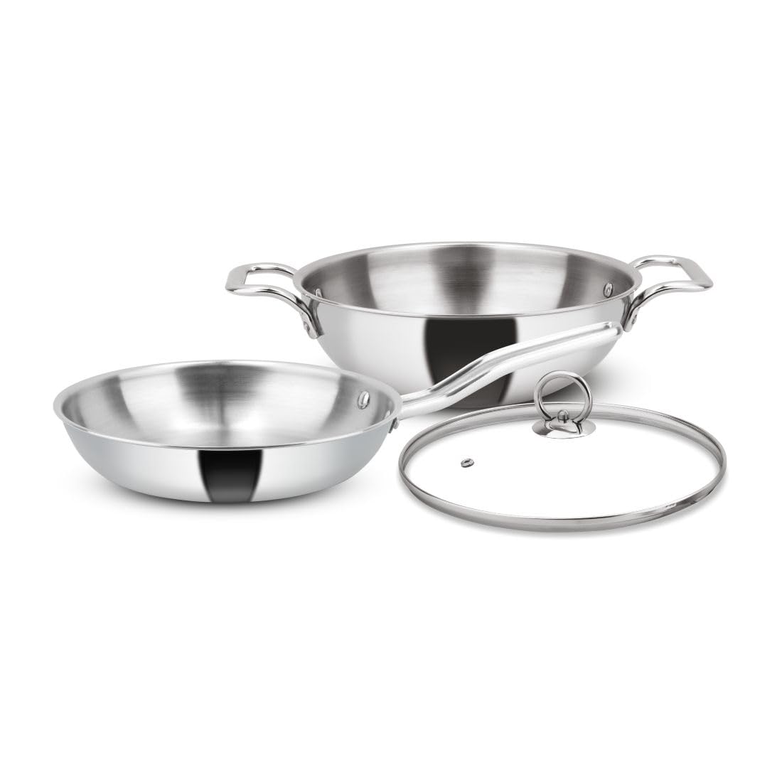 Orange Triply Mathar Deep Kadai 180MM OTPC710