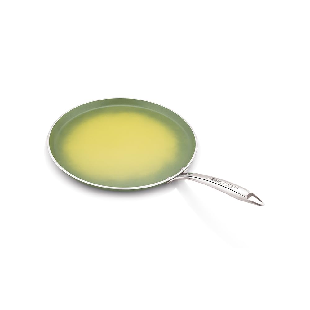 TCS MYCERA FLAT TAWA 24CM GREEN CMFT24
