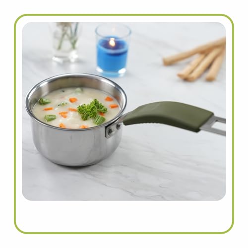 TCS HAPTIK MINI SERIES TRIPLY SAUCE PAN 10CM CHMS10