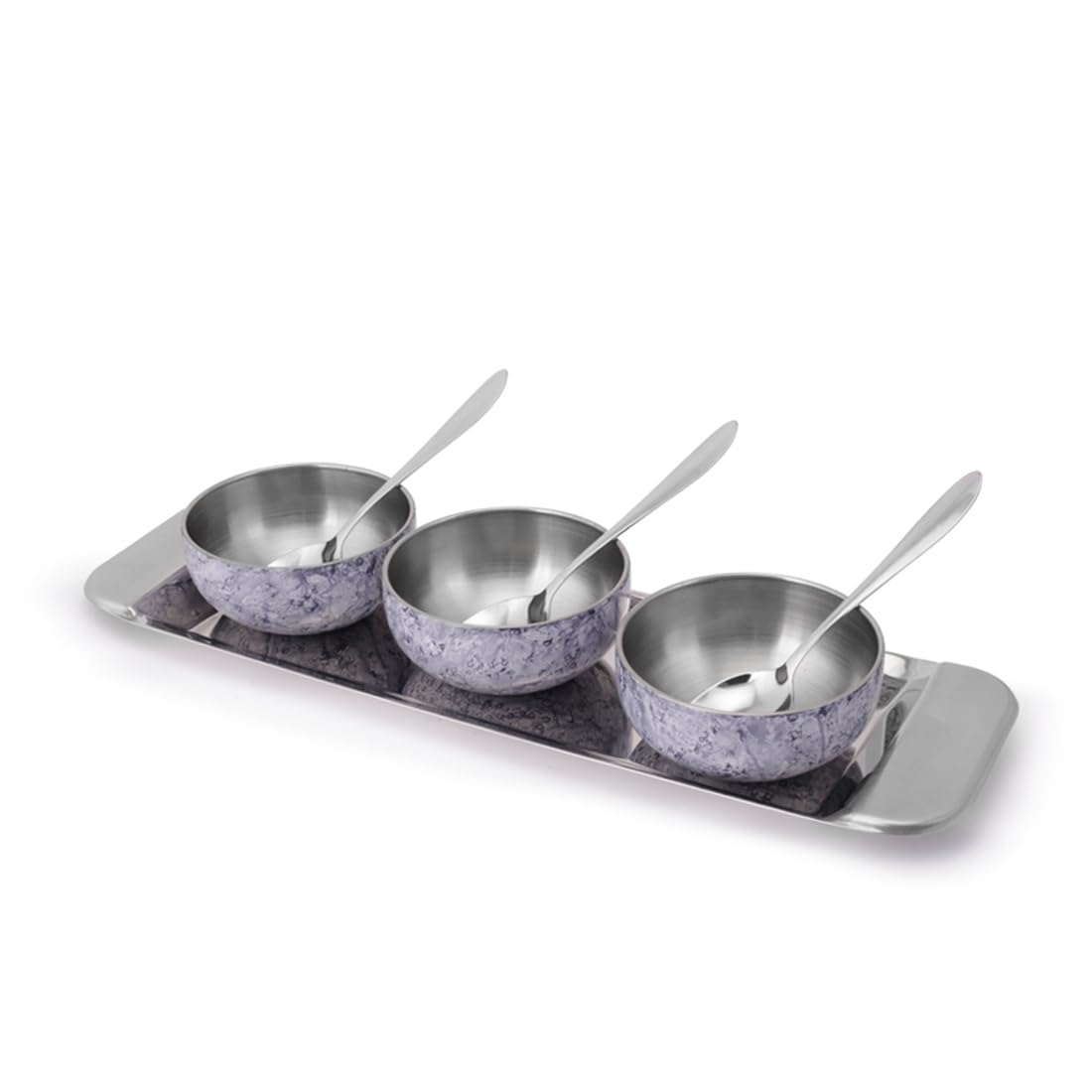 Modena SS Condiment Bowl 7 Pc. Set