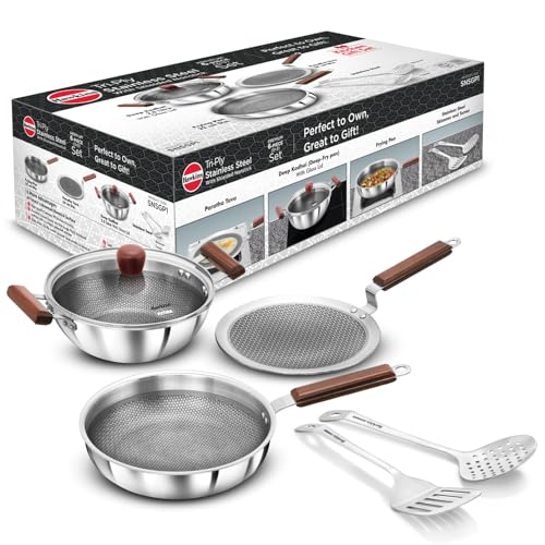 Hawkins Tri-Ply Stainless Steel Kitchen Gift Set