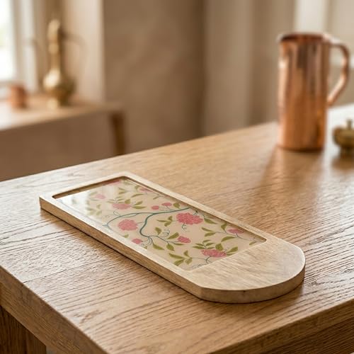 Moon Impact Wooden Serving Platter