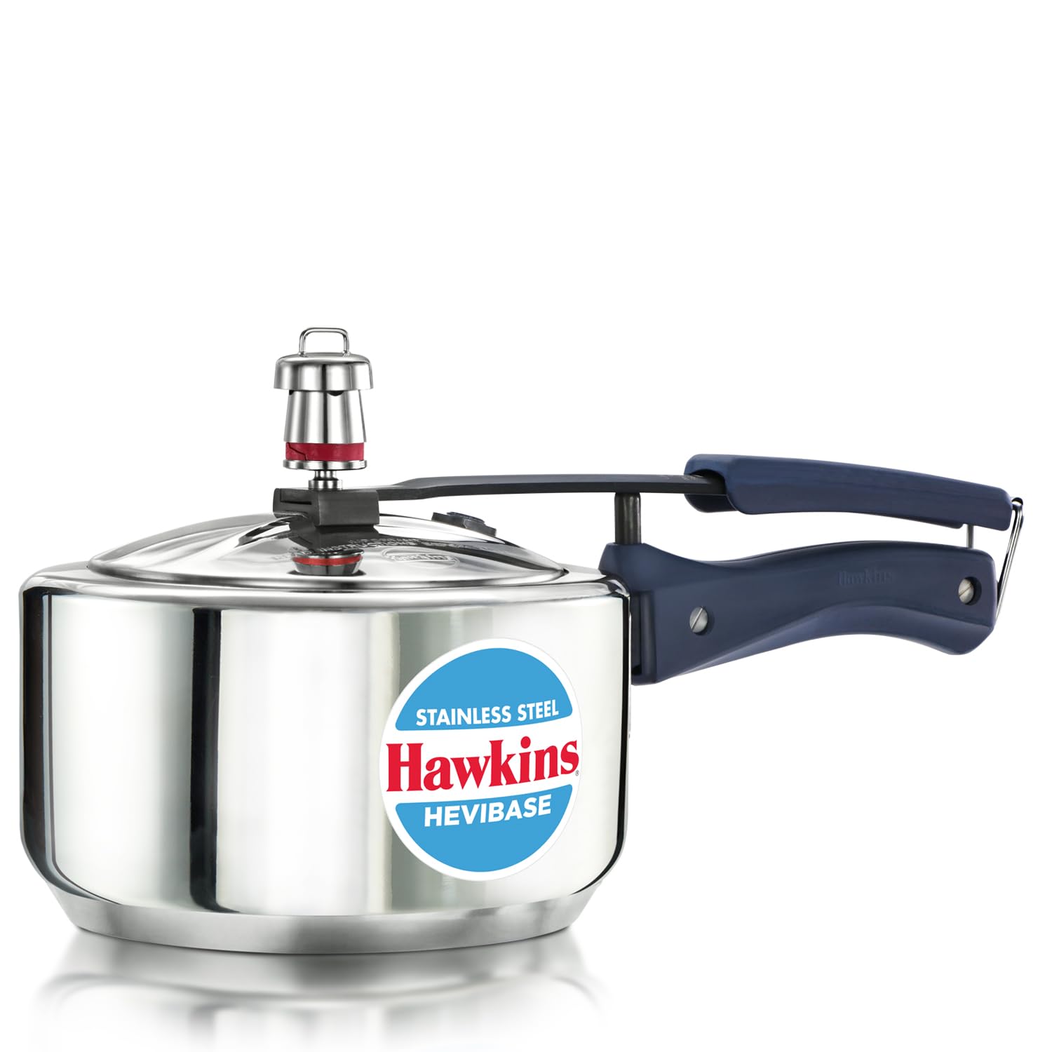 Hawkins Stainless Steel 2L, Hevibase Pressure Cooker Induction Compatible (HSI20)