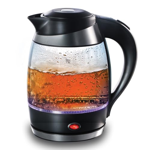 Hawkins Futura 1.8L Electric Glass Kettle (FKTB1)