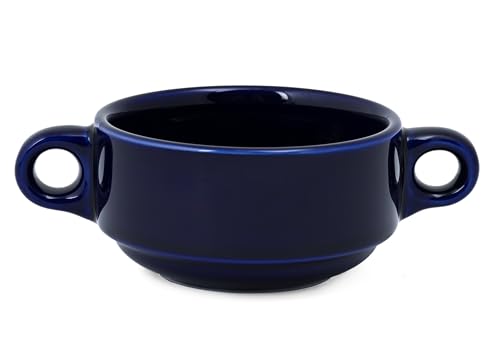 Hitkari Basics Glossy Cobalt Soup Bowl Set