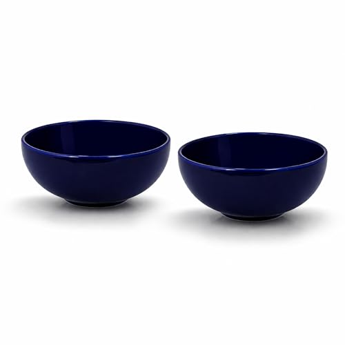 Hitkari Serving Bowl Set 2Pc Glossy Cobalt