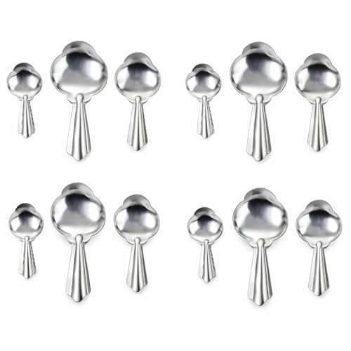 Dynore Flower Shape Masala Small Spoon 12 pcs DS_2501