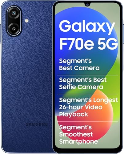 SM-E076BDBBINS Samsung Galaxy F70e 5G 128/6GB Spotlight Blue