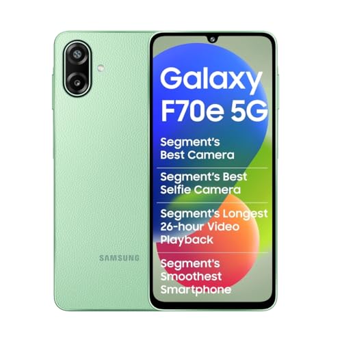 SM-E076BLGAINS Samsung Galaxy F70e 5G 128/4 GB Limelight Green