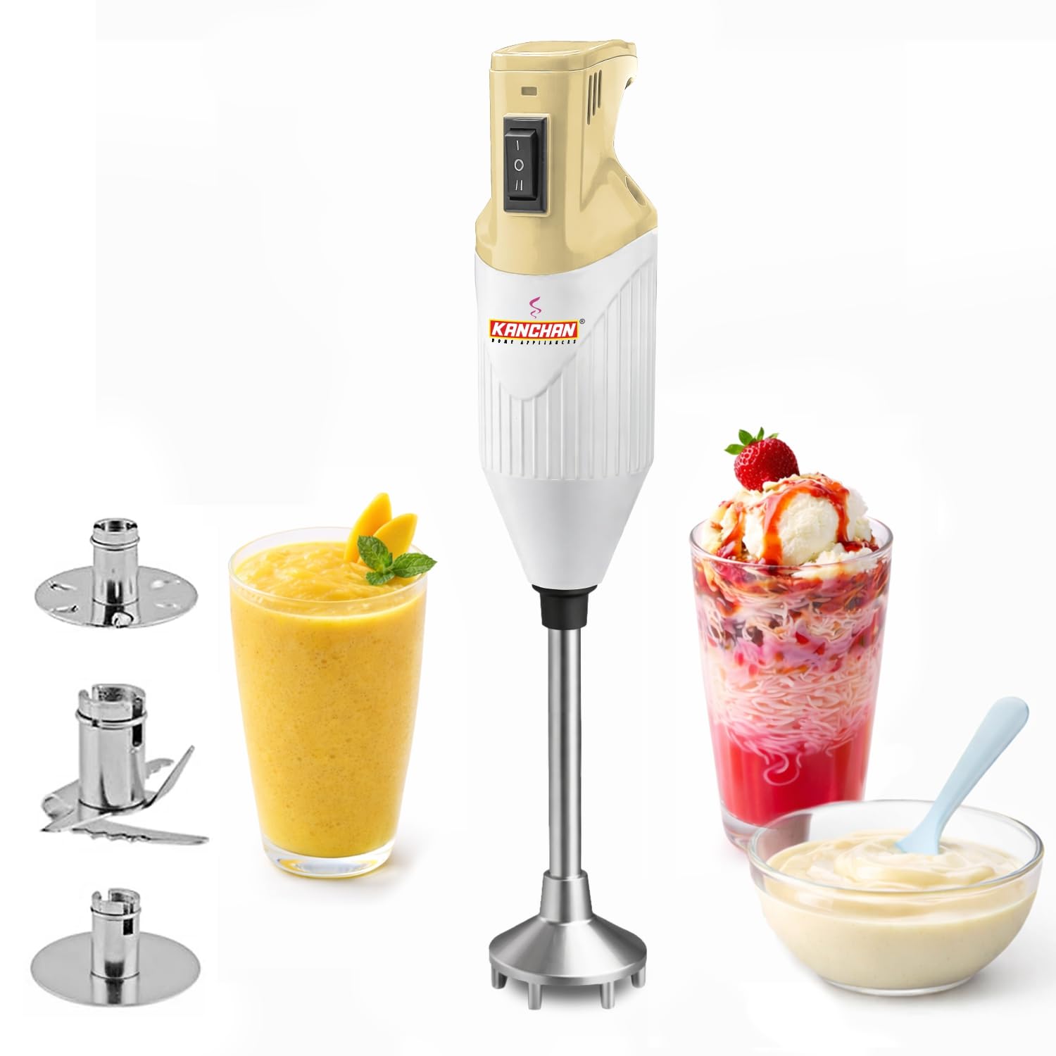Kanchan Majesty Hand Blender Biege