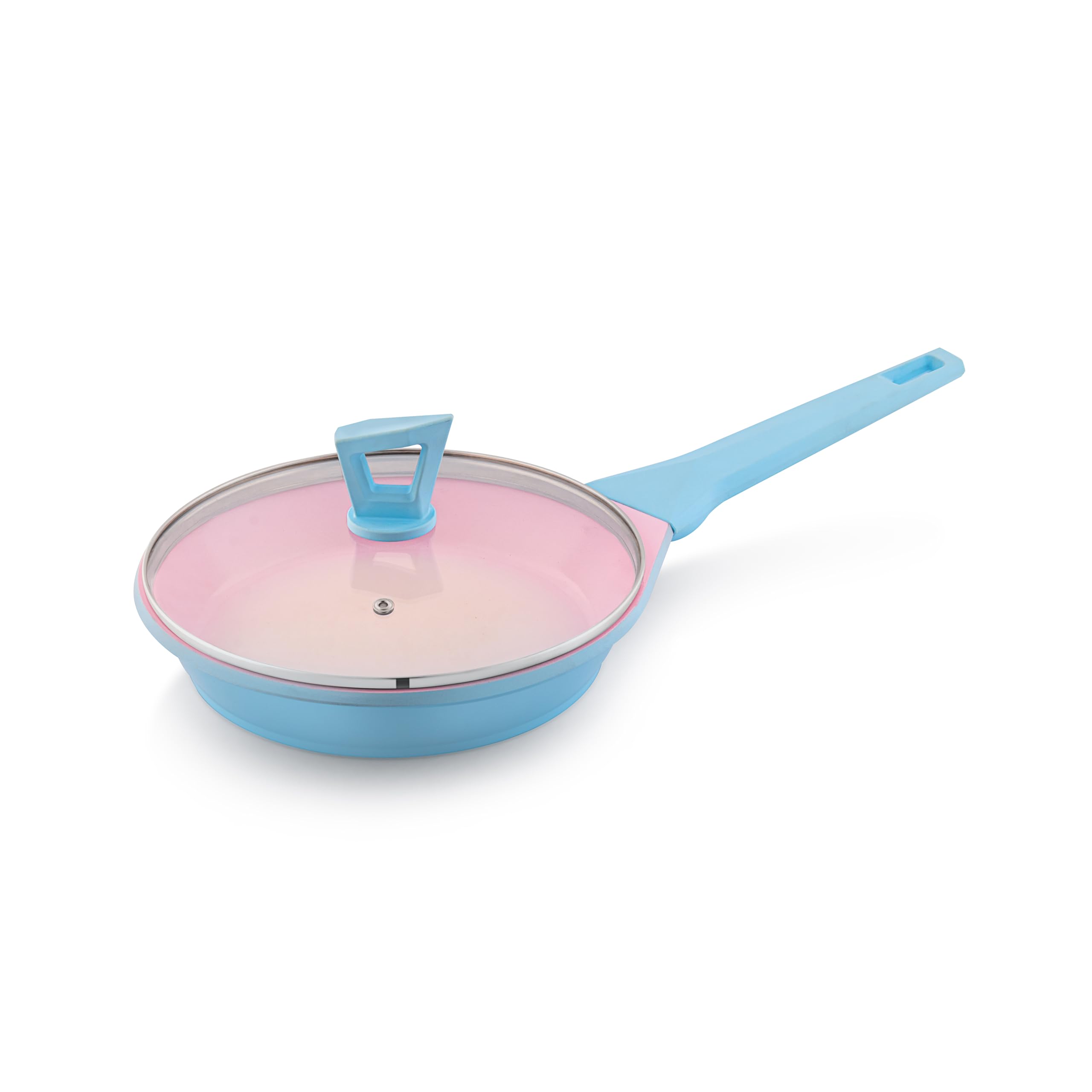 TCS Bloomora Fry Pan With Glass Lid CBFG20