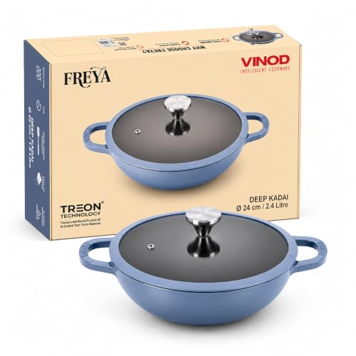 VC981 Vinod Freya Kadai Blue 24 CM FRKDB24