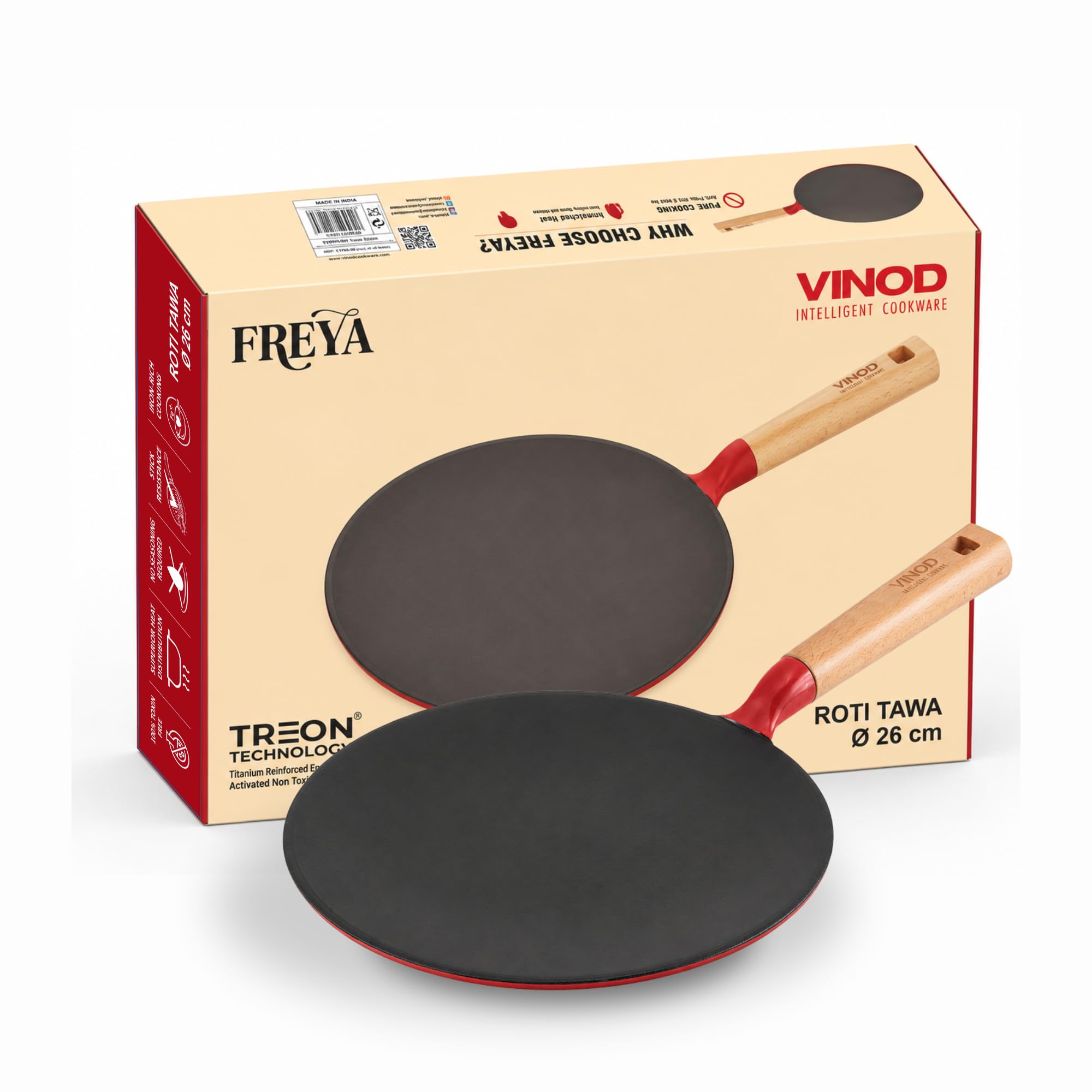 VC963 Vinod Freya Roti Tawa Blue 26 CM FRRTB26
