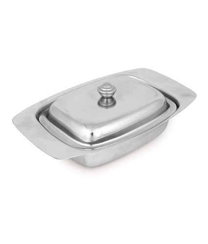 KMW SS Butter Container with Lid 250G BD2/1