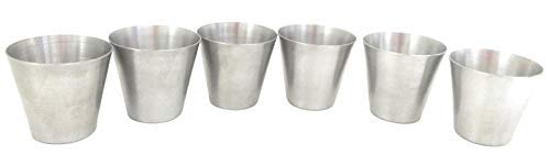 KMW SS Shot Glass Set of 6 30ML SH1/6