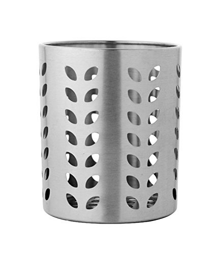 KMW Stainless Steel Leaf Design Cutlery Holder FC2NM/1