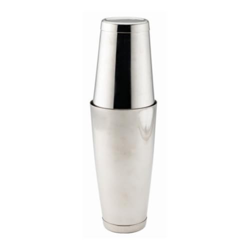 Stainless Steel Boston Cocktail Shaker Set, 840/540 ml Weighted